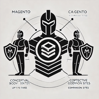 Magento site with its bodyguards creating performance, security and convenience
